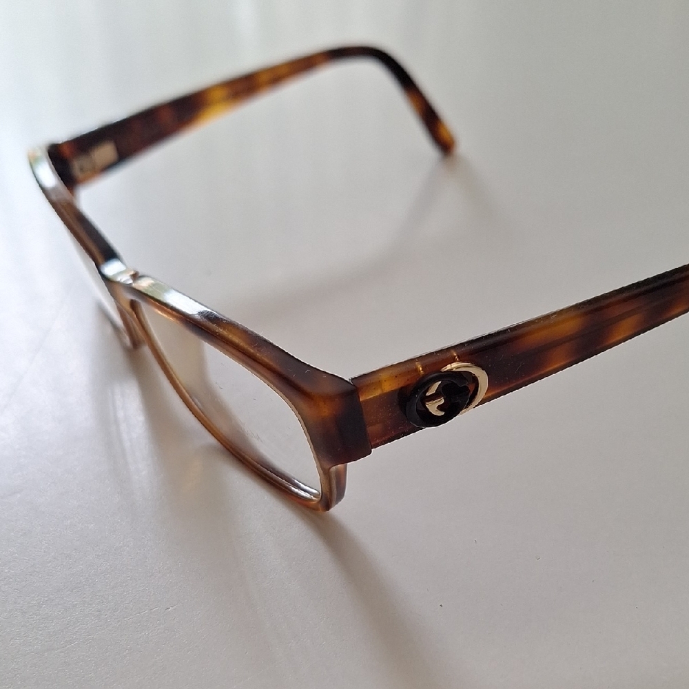 Rare Authentic Gucci Gg 3203 Pwt 135 Tortoise Fra… - image 2